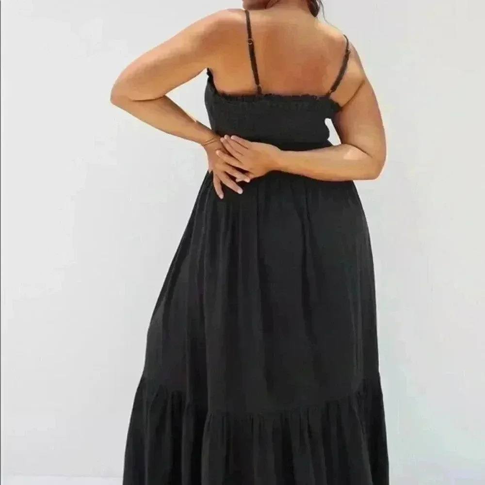 Daily Practice by Anthropologie Flounced Maxi Dress - Picture 2 of 6